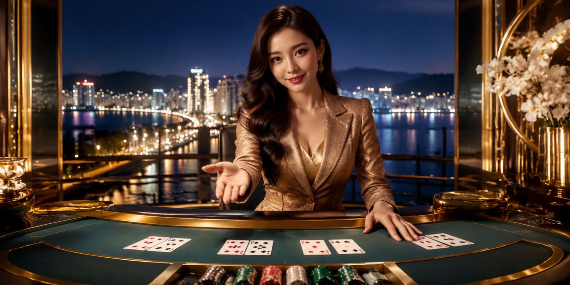 Người phụ nữ mặc áo dài chơi Baccarat tại Quy Nhơn – hình ảnh giải trí casino phong cách Việt